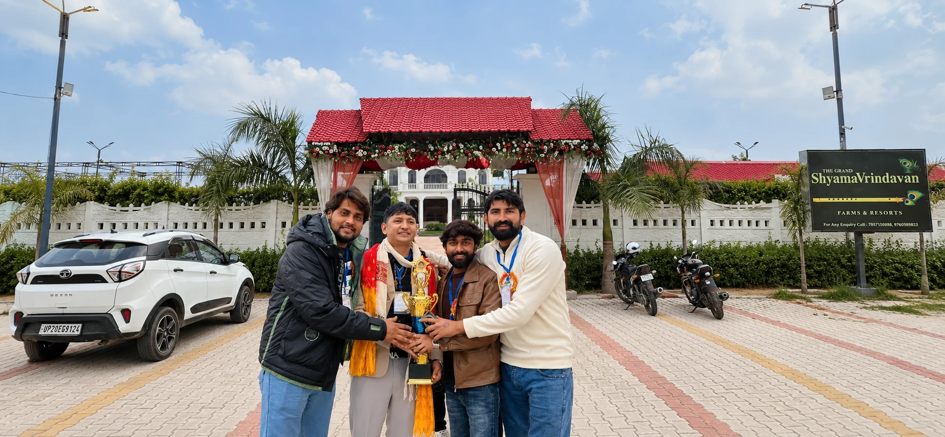 The Grand Shyamavrindavan Daytime Palace & Lawn